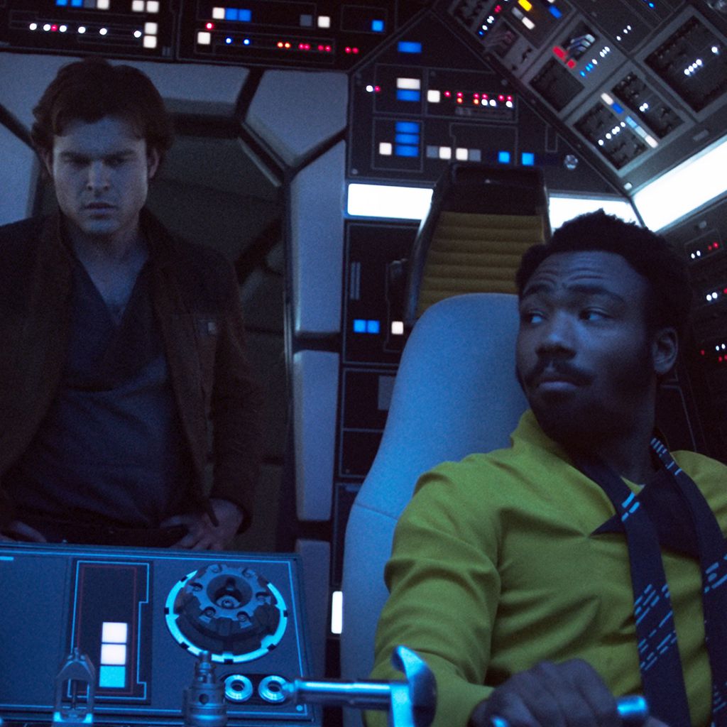 Alden Ehrenreich und Donald Glover in "Solo: A Star Wars Story"