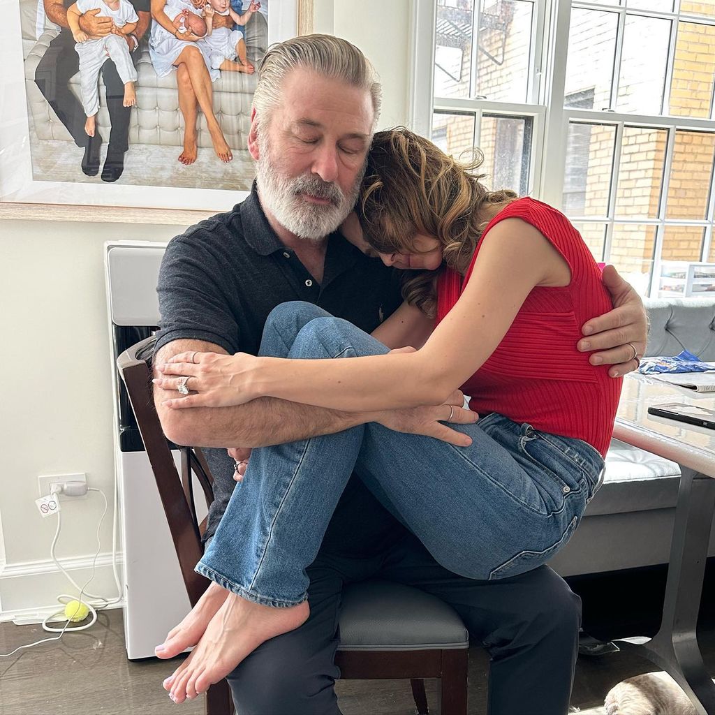 Alec Baldwin und Hilaria Baldwin im April 2023