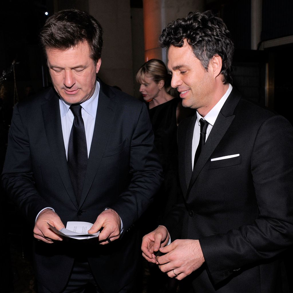 Alec Baldwin und Mark Ruffalo auf einer Gala in New York