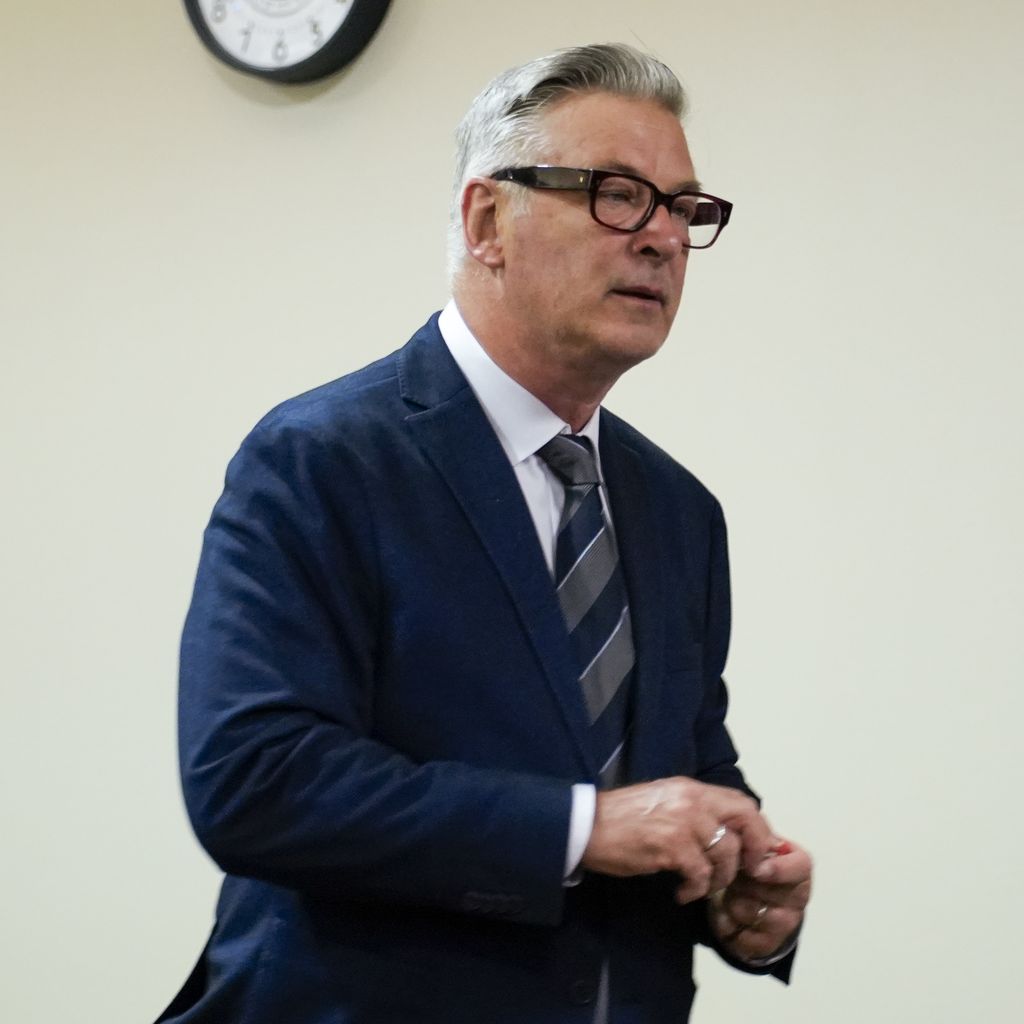 Alec Baldwin während seines Gerichtsprozesses im Juli 2024