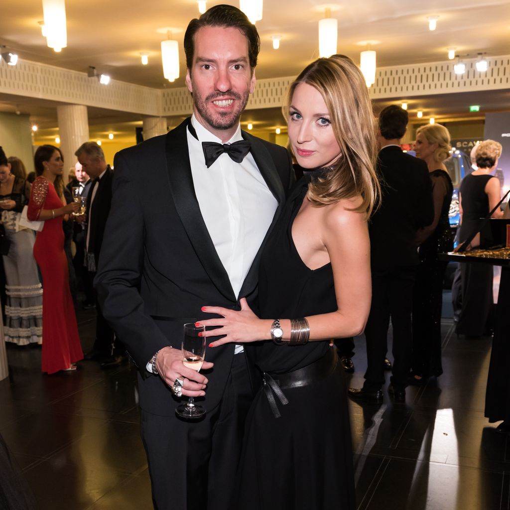 Alec Völkel mit Johanna auf dem Leipziger Opernball