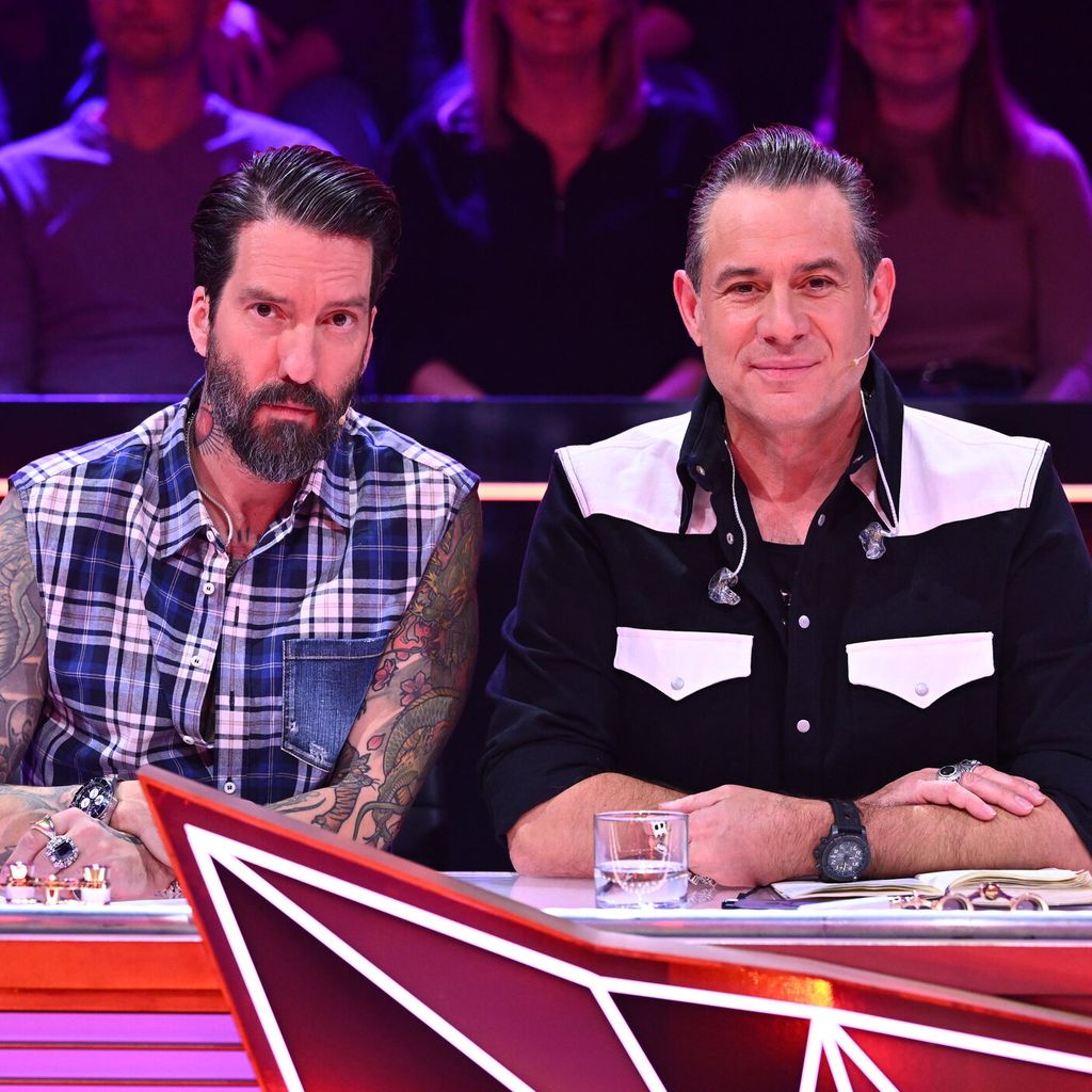 Alec Völkel und Sascha Vollmer alias The BossHoss bei "The Masked Singer"