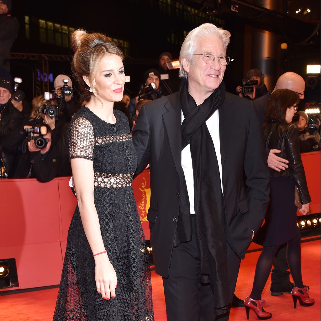 Alejandra Silva und Richard Gere auf der Berlinale 2017