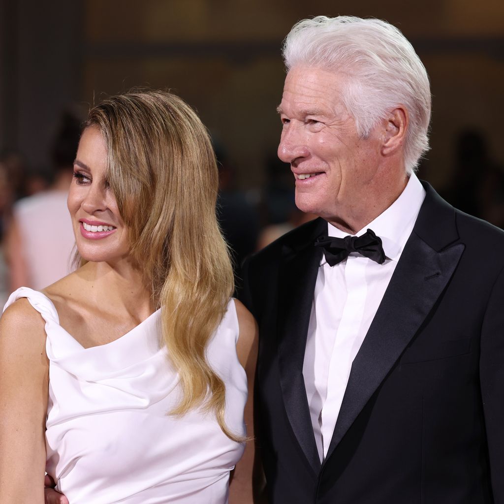 Alejandra Silva und Richard Gere beim Filmfestival Venedig, 2024