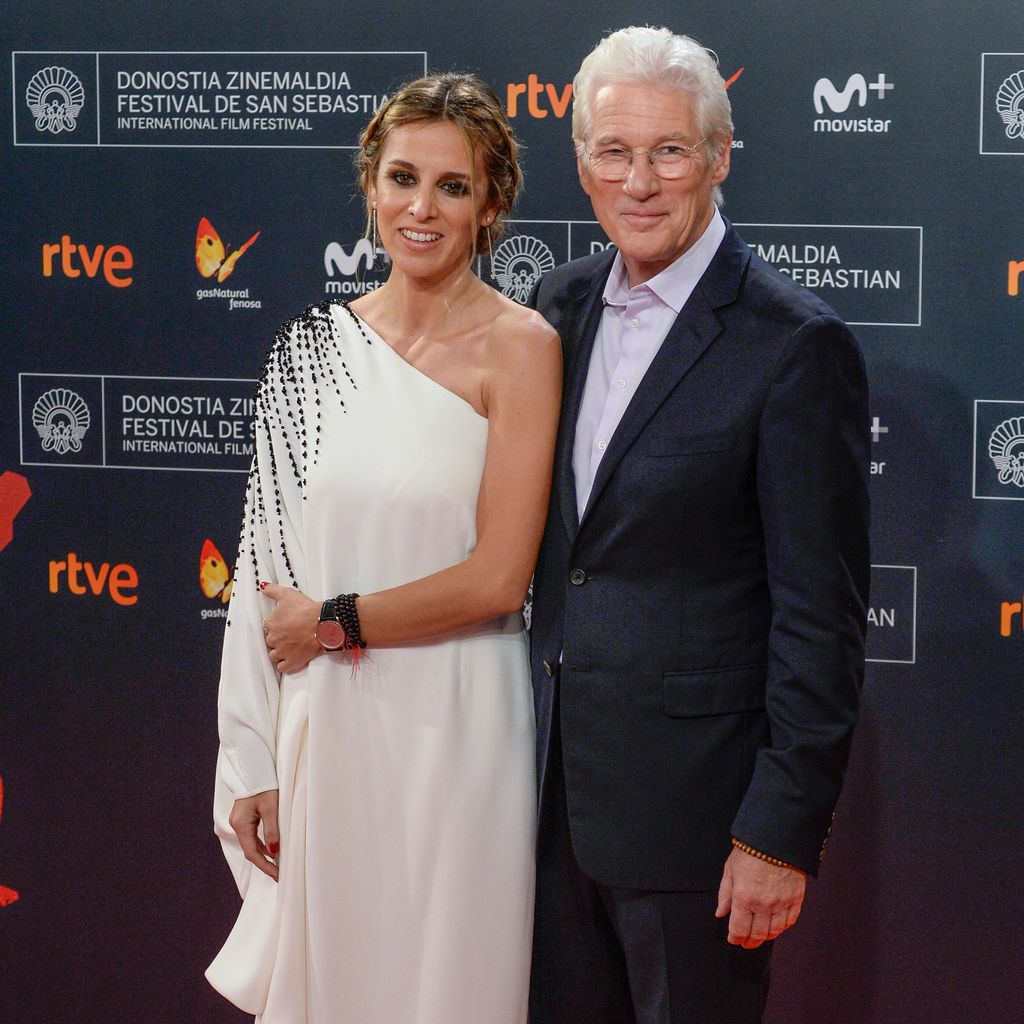 Alejandra Silva und Richard Gere auf dem Filmfestival San Sebastián 2016