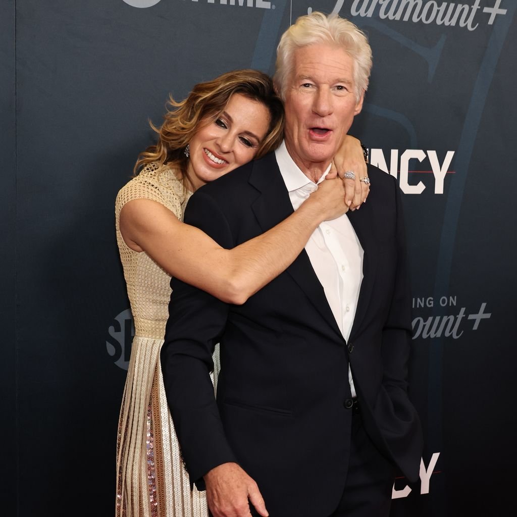Alejandra Silva und Richard Gere im November 2024