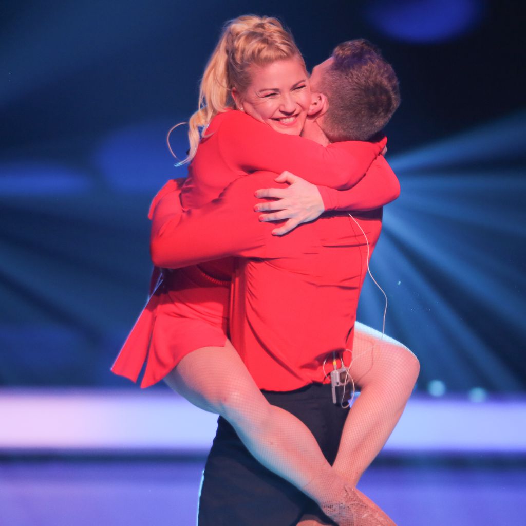 Aleksandra Bechtel mit Matti Landgraf