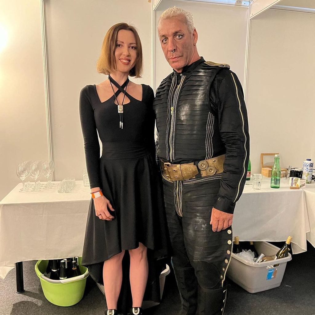 Alena Makeeva und Till Lindemann