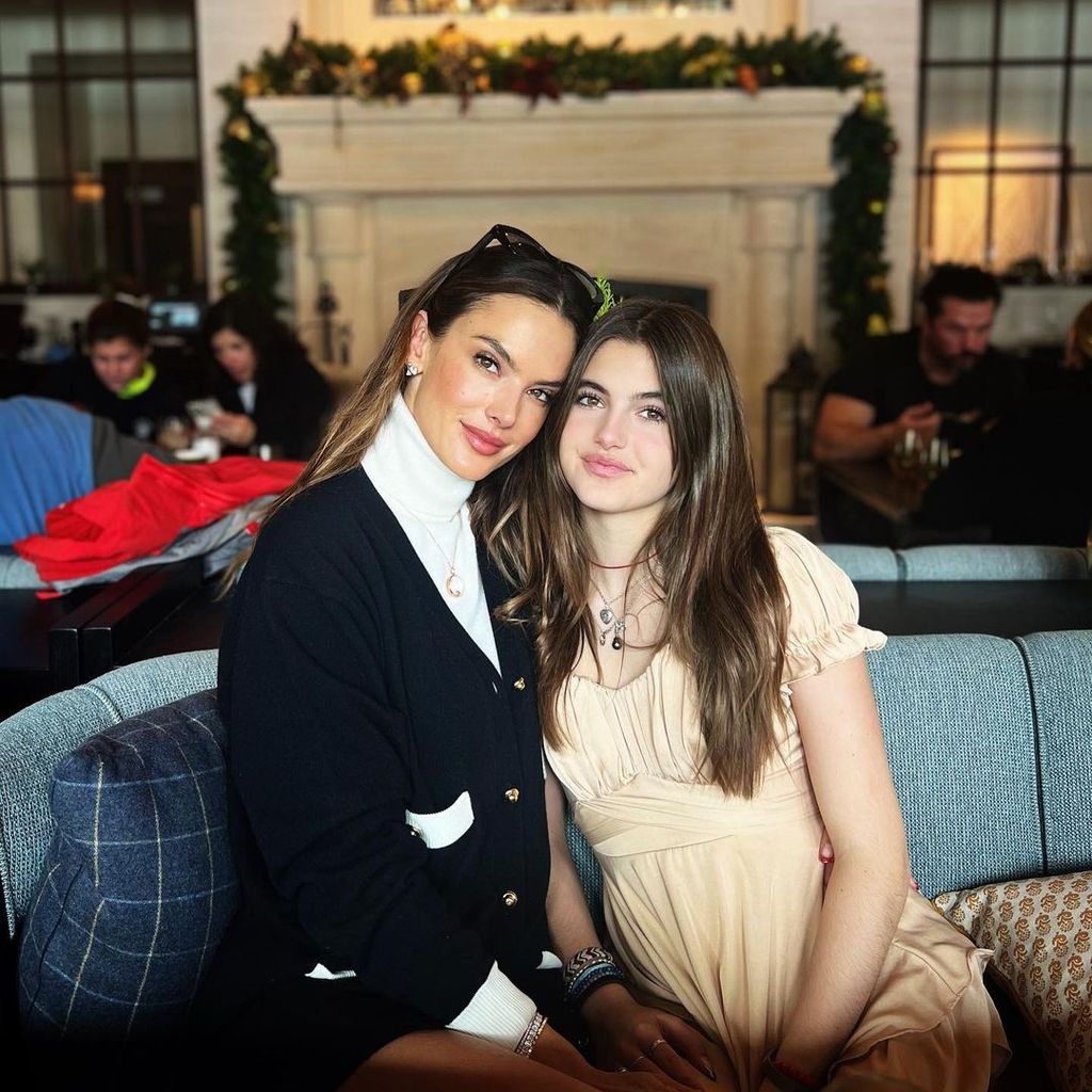 Alessandra Ambrosio mit ihrer Tochter Anja