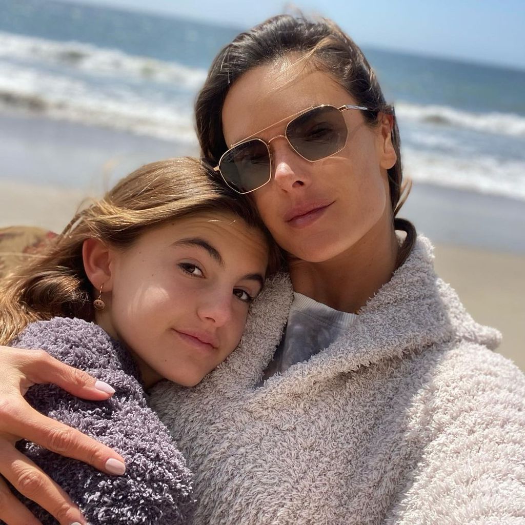Alessandra Ambrosio mit ihrer Tochter Anja
