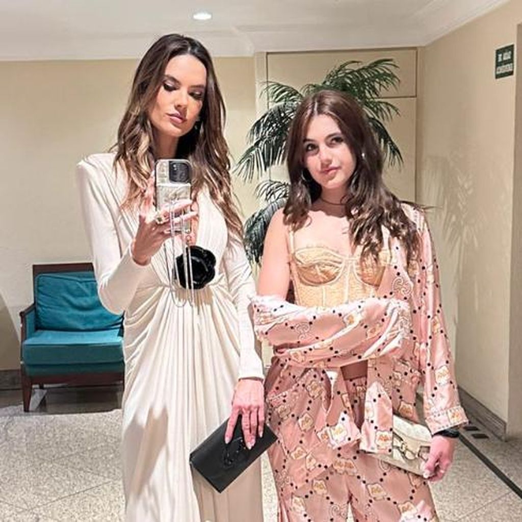 Alessandra Ambrosio und ihre Tochter Anja, März 2023