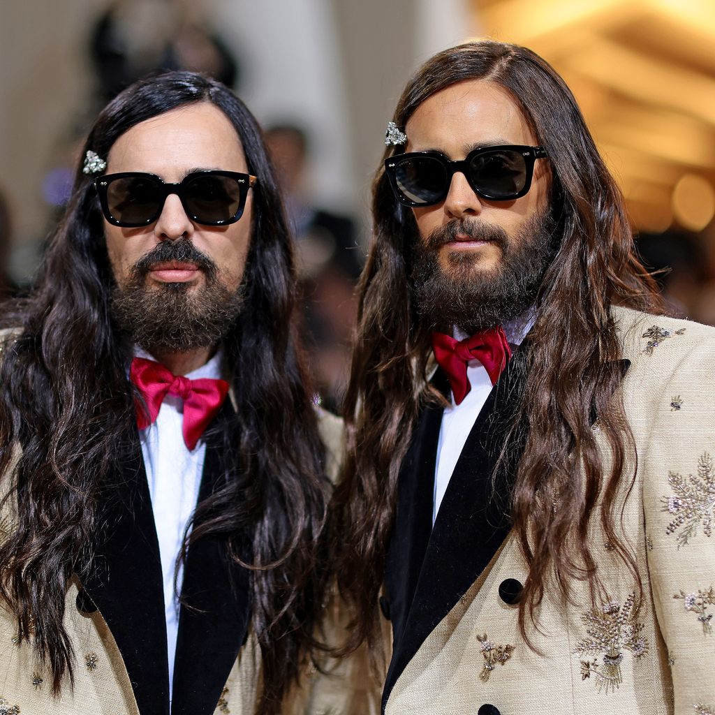 Alessandro Michele und Jared Leto bei der Met Gala 2022 in New York