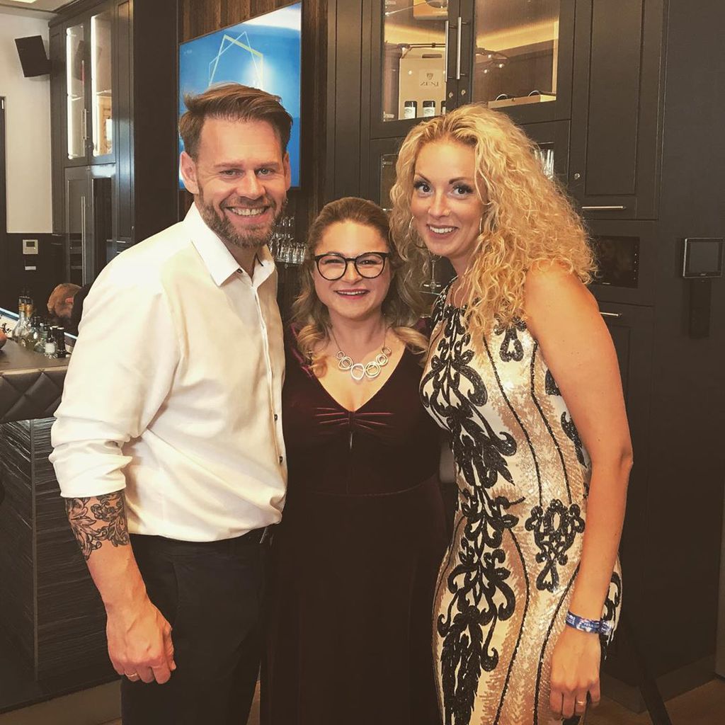 Alex, Dr. Sandra Köhldorfer und Cindy Riedel