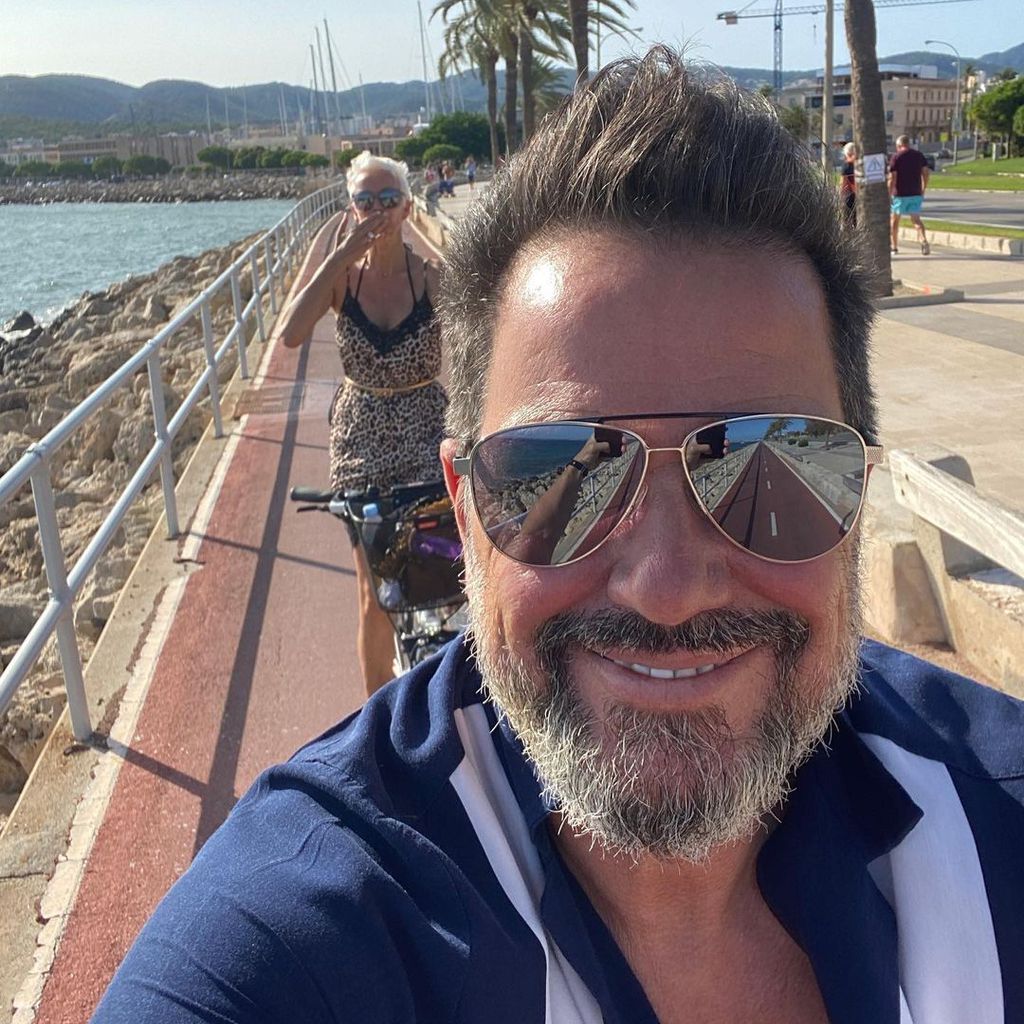 Alex Jolig und seine Frau Britt auf Mallorca