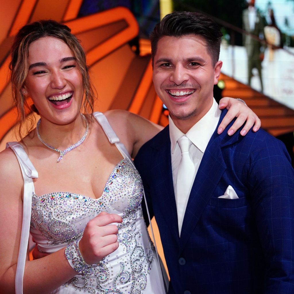 Alex Mariah Peter und Alexandru Ionel bei "Let's Dance"