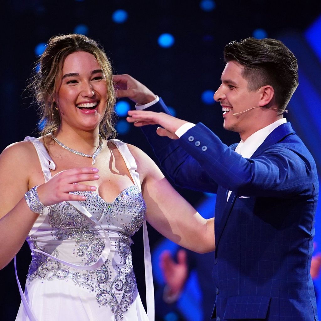 Alex Mariah Peter und ihr Tanzpartner im Rahmen von "Let's Dance"