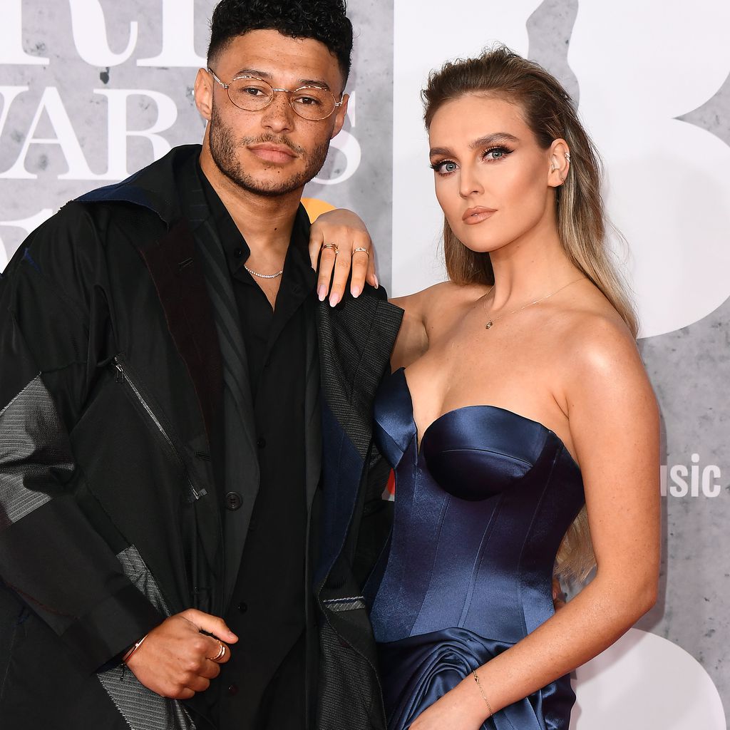 Alex Oxlade-Chamberlain und Perrie Edwards