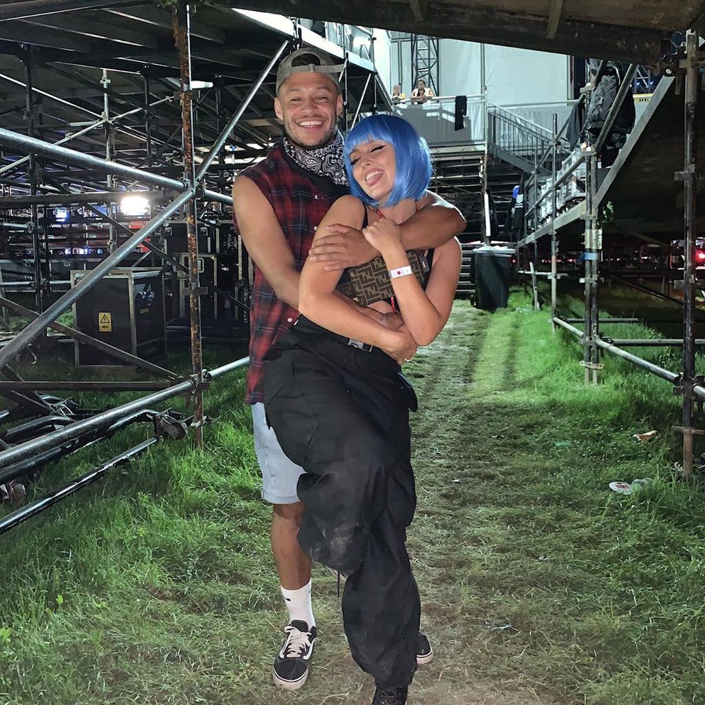 Alex Oxlade-Chamberlain und Perrie Edwards