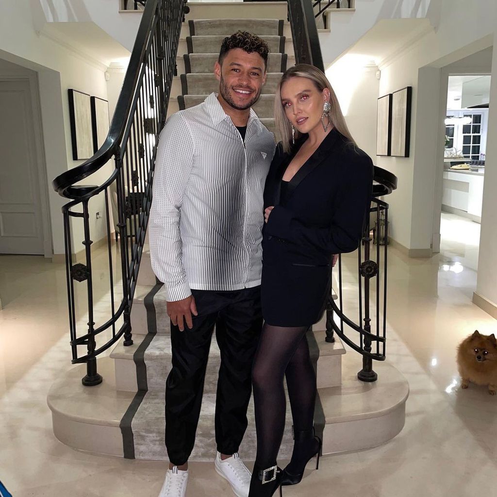 Fußballer Alex Oxlade-Chamberlain und seine Freundin Perrie Edwards