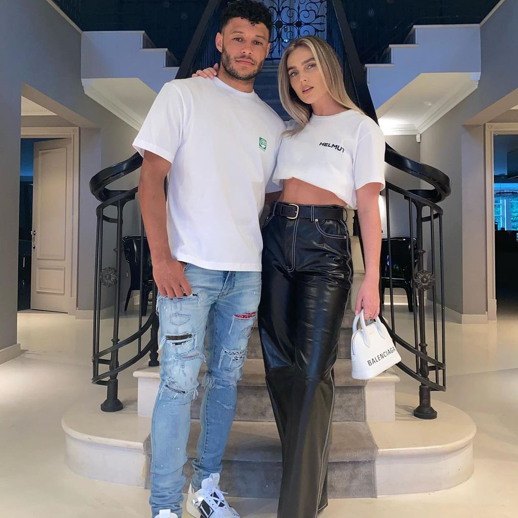 Alex Oxlade-Chamberlain und Perrie Edwards