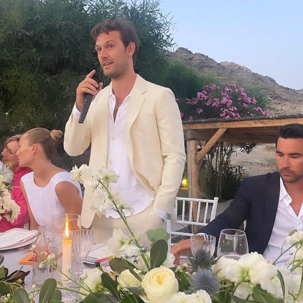 Alex Pettyfer an seiner Hochzeit im Juni 2022