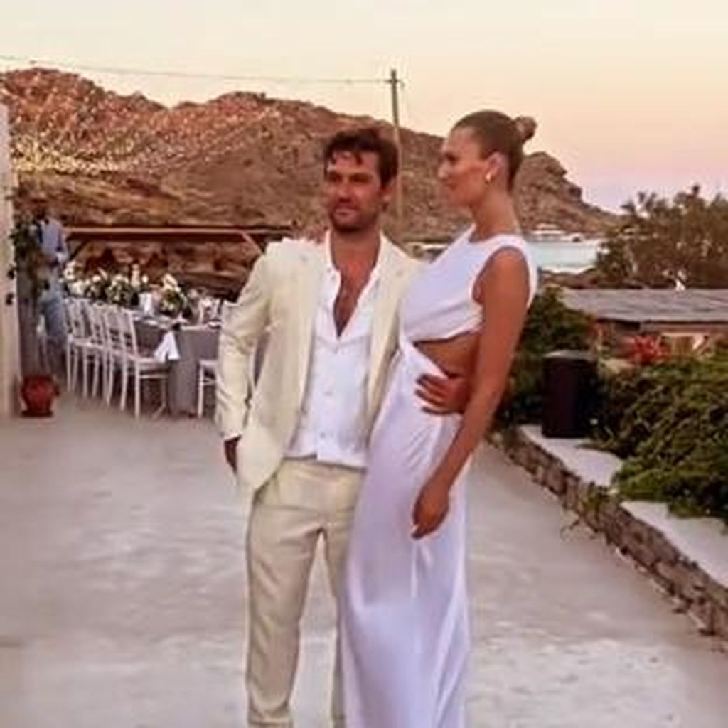 Alex Pettyfer und Toni Garrn bei ihrer Hochzeit