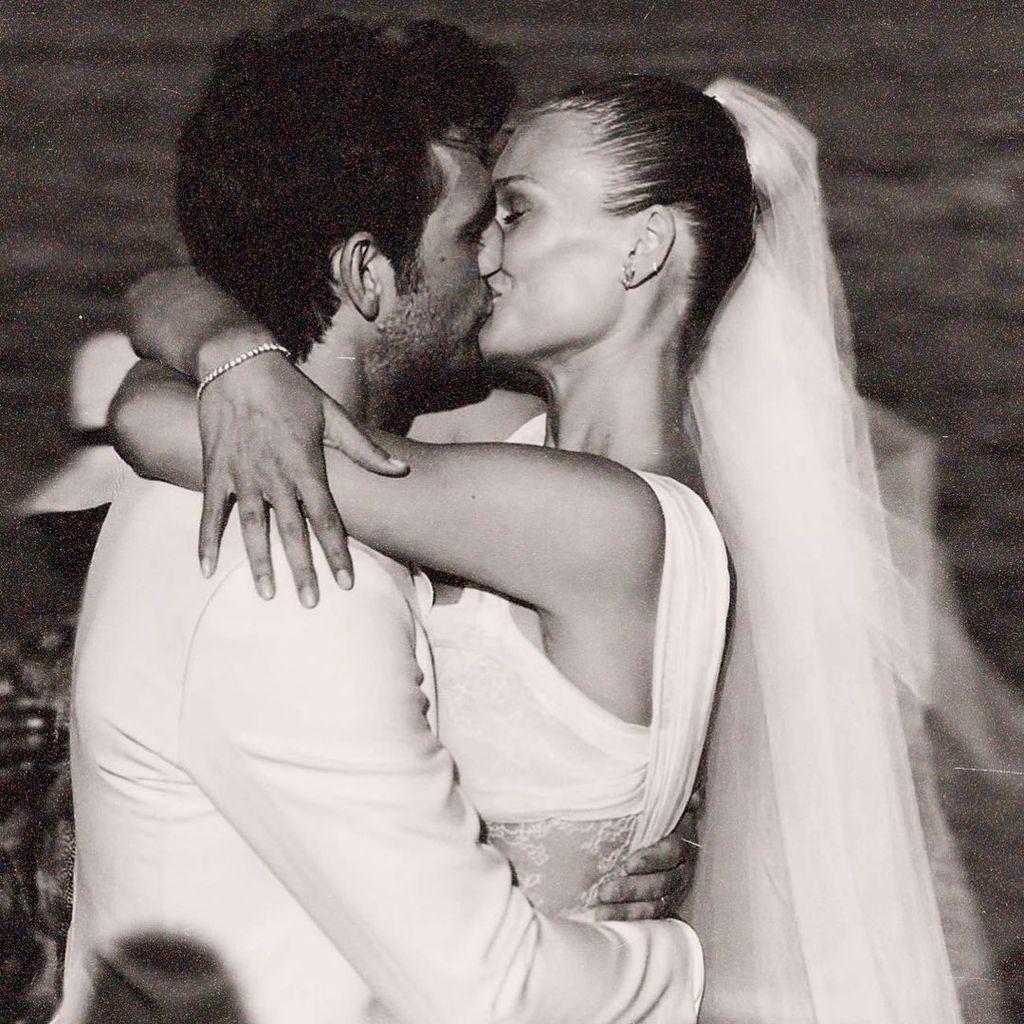 Alex Pettyfer und Toni Garrn bei ihrer Hochzeit