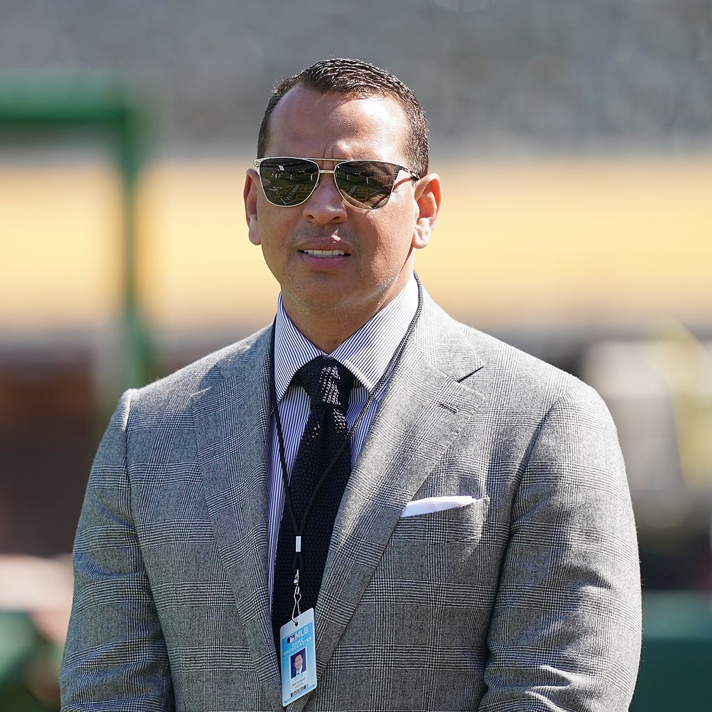 Alex Rodriguez bei einem Baseballspiel im Oktober 2019