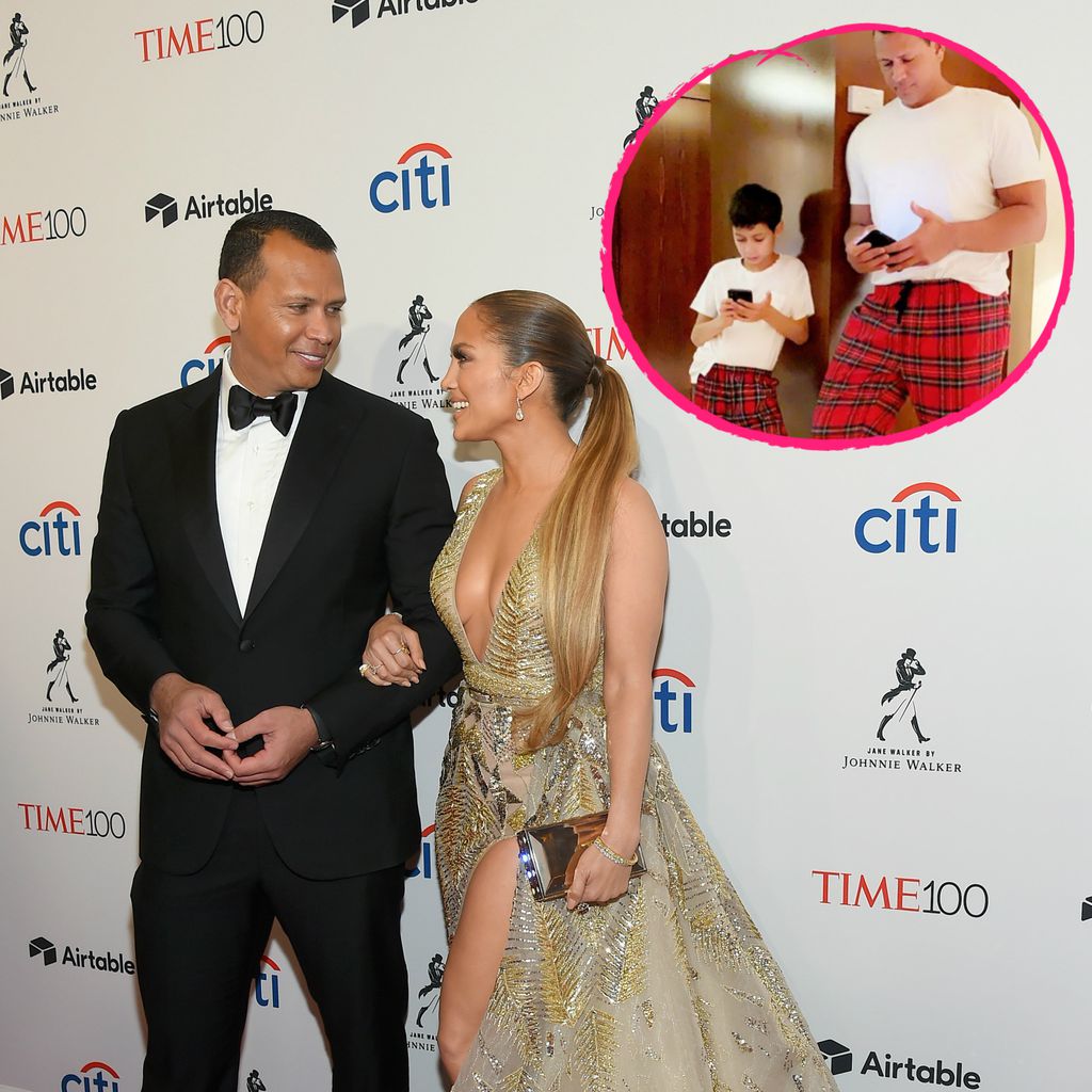 Alex Rodriguez und Jennifer Lopez