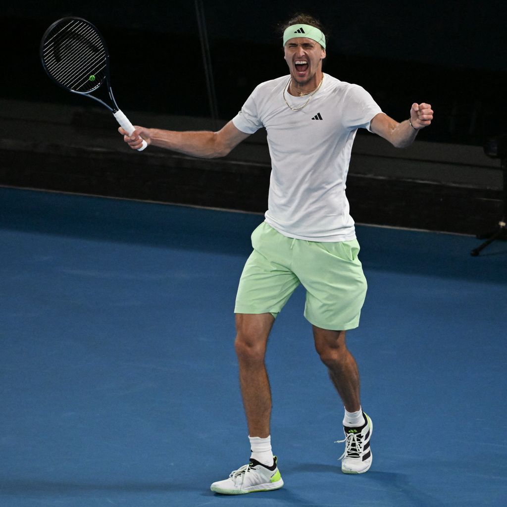 Alex Zverev im Viertelfinale der Australian Open 2024