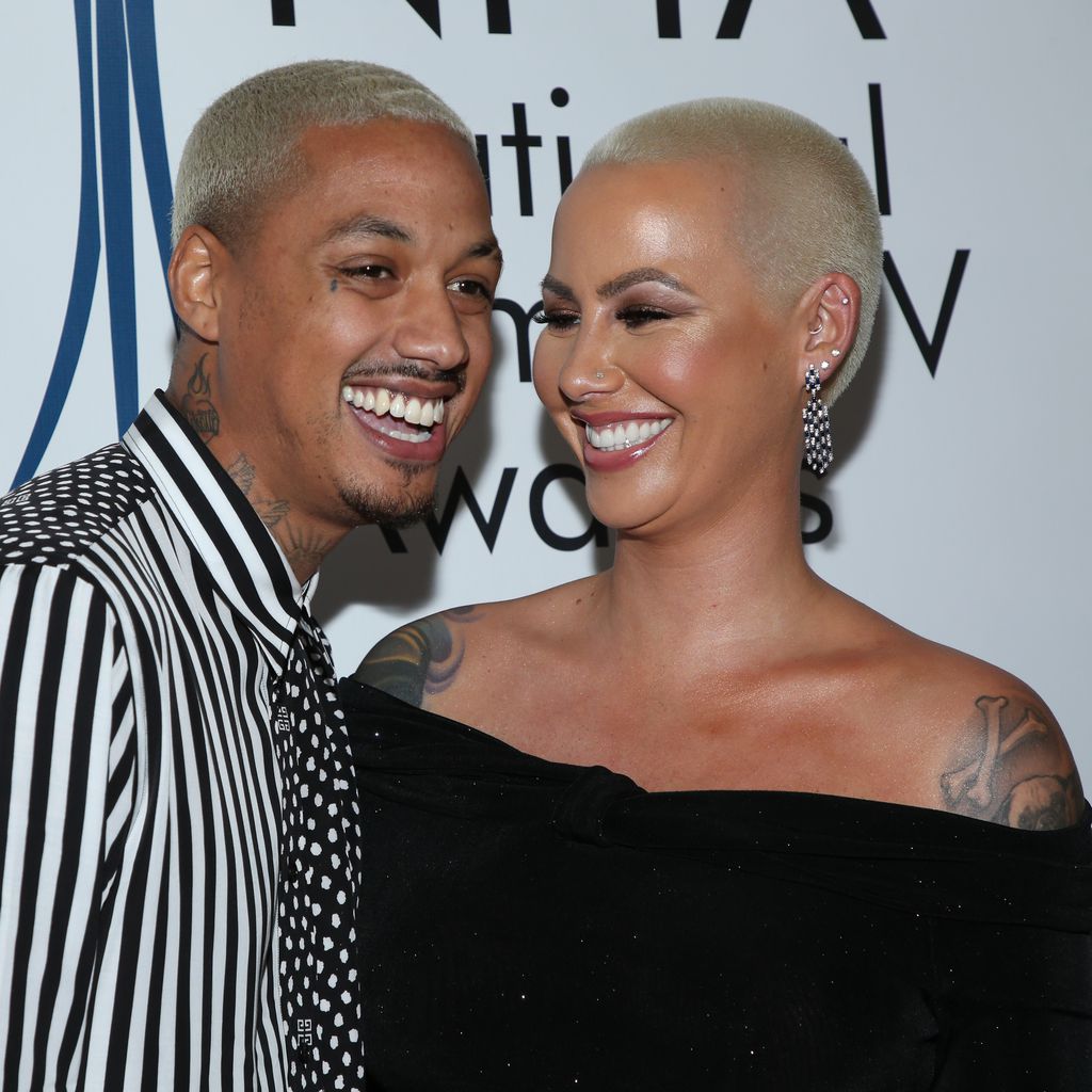 Alexander Edwards und Amber Rose im Dezember 2018