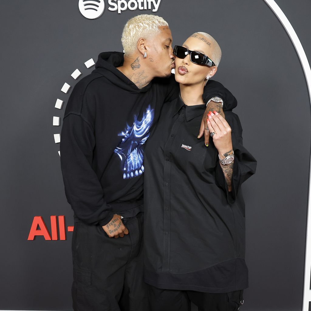 Alexander Edwards und Amber Rose, 2022