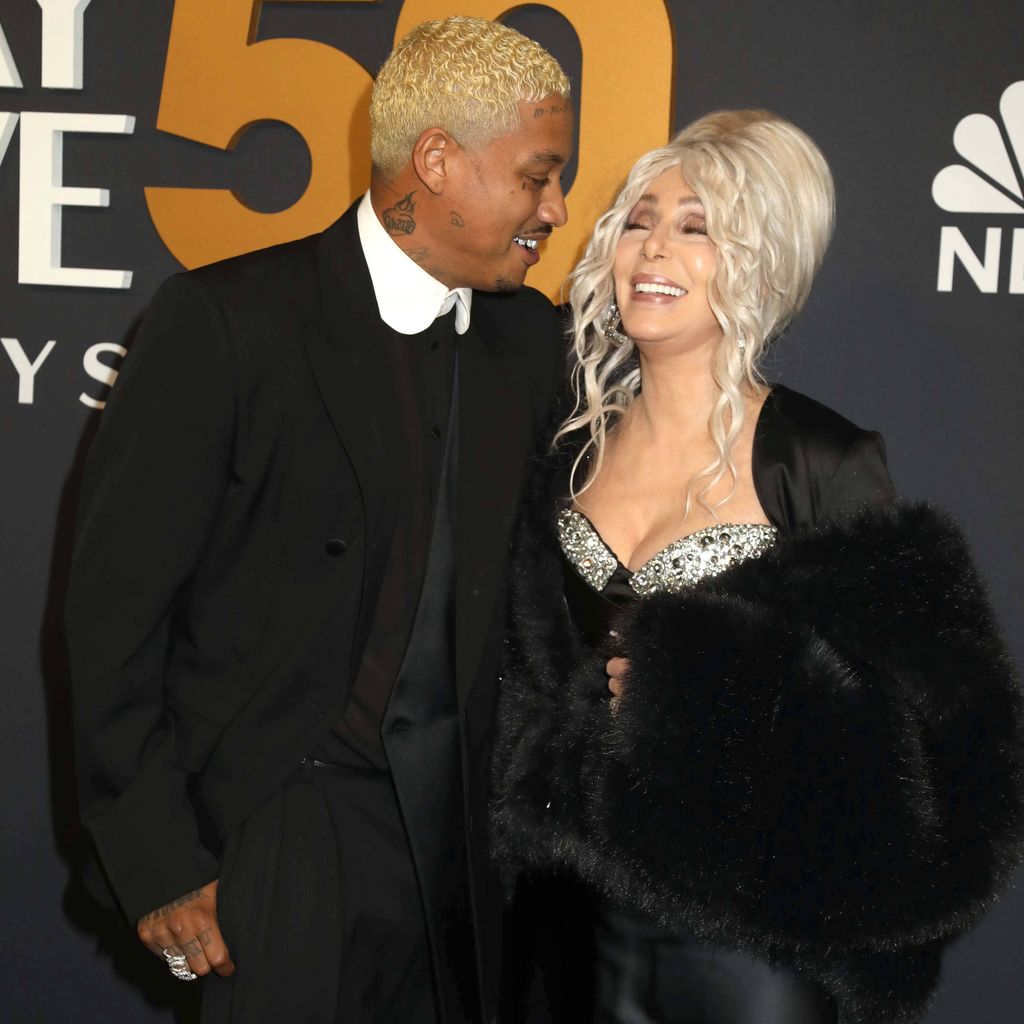 Alexander Edwards und Cher, Februar 2025