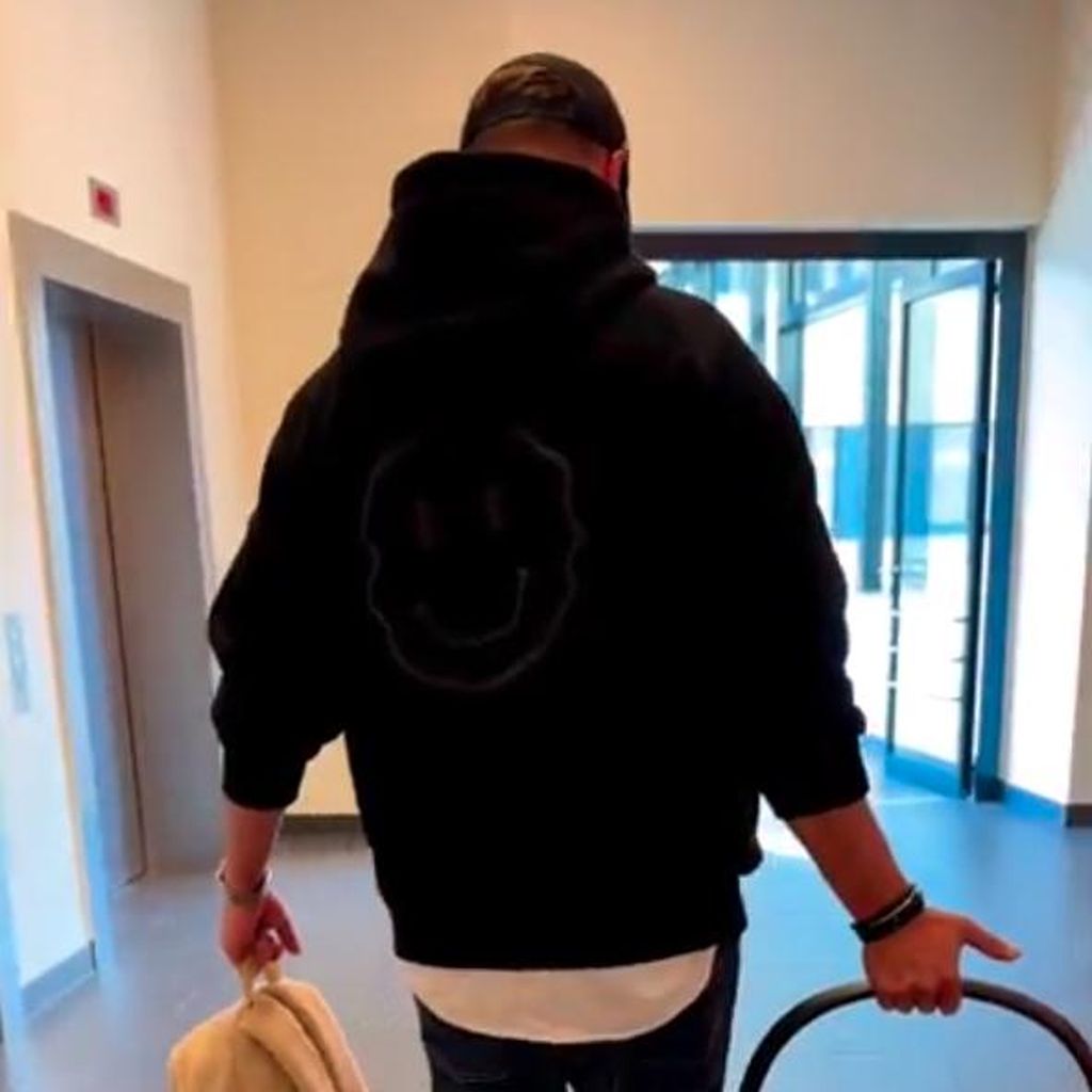 Alexander Hindersmann und sein Baby