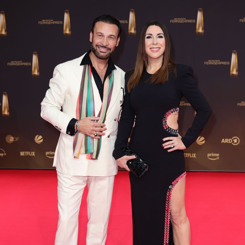 Alexander-Klaus Stecher und Judith Williams beim Deutschen Fernsehpreis im September 2024
