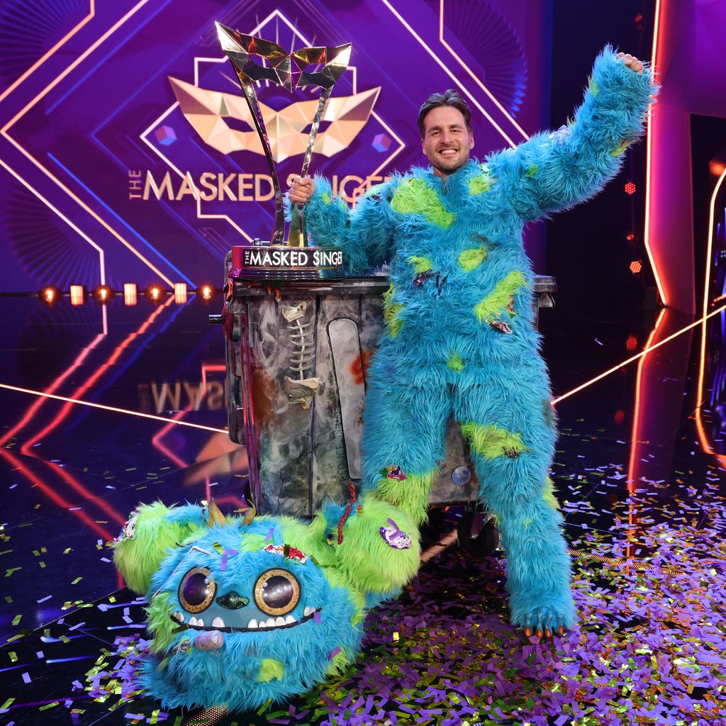 Sänger Alexander Klaws im Finale von "The Masked Singer"