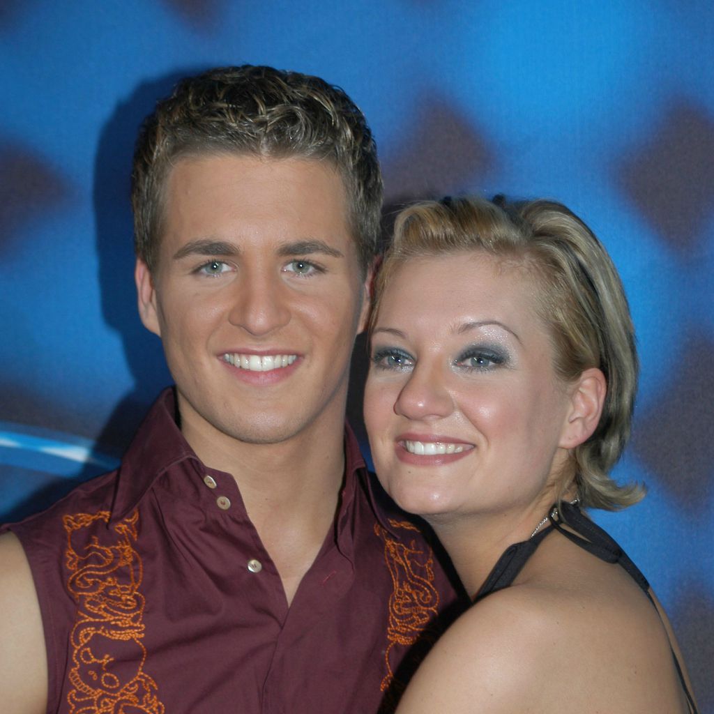 Alexander Klaws und Juliette Schoppmann im DSDS-Finale 2003