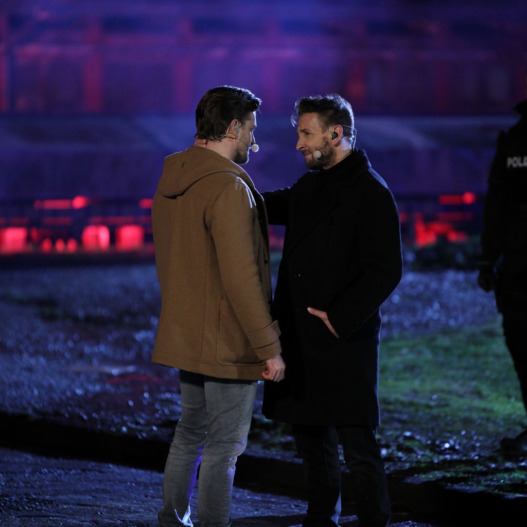 Alexander Klaws und Mark Keller als Jesus und Judas bei "Die Passion – Live"