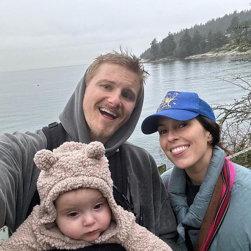 Alexander Ludwig, Schauspieler, mit seiner Familie