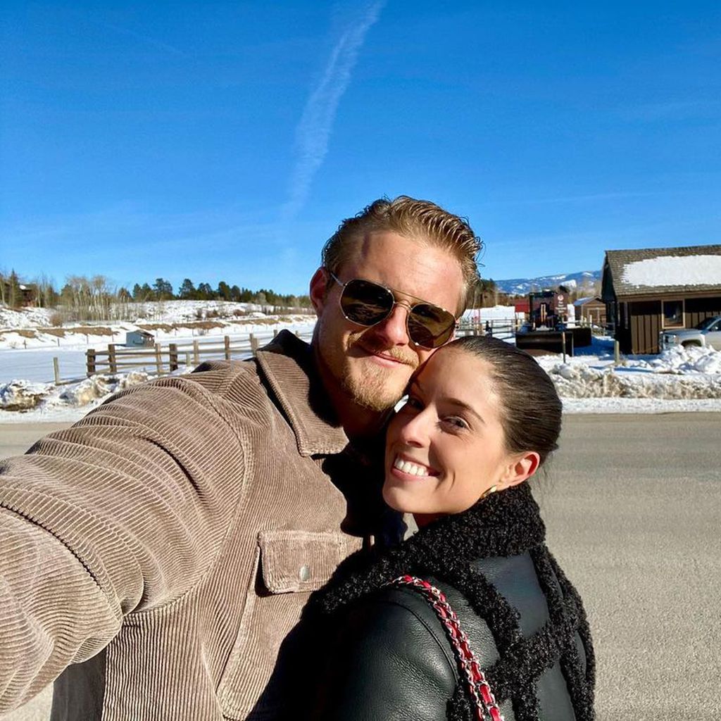 Alexander Ludwig und Lauren Dear, Dezember 2020