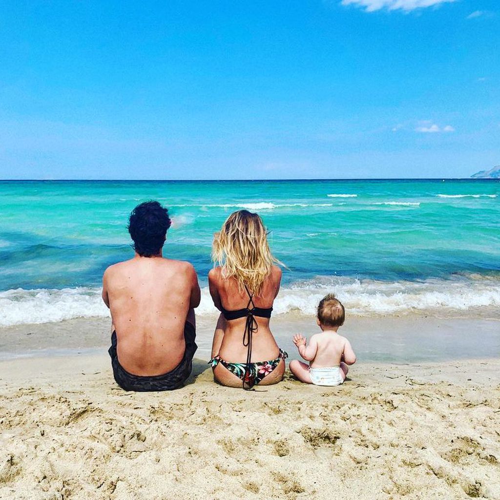Alexander Milo mit seiner Familie