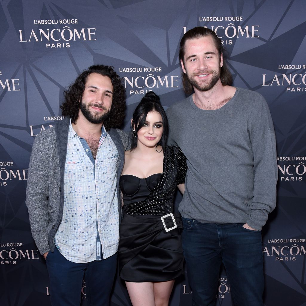 Alexander Morales, Ariel Winter und Luke Benward im April 2019