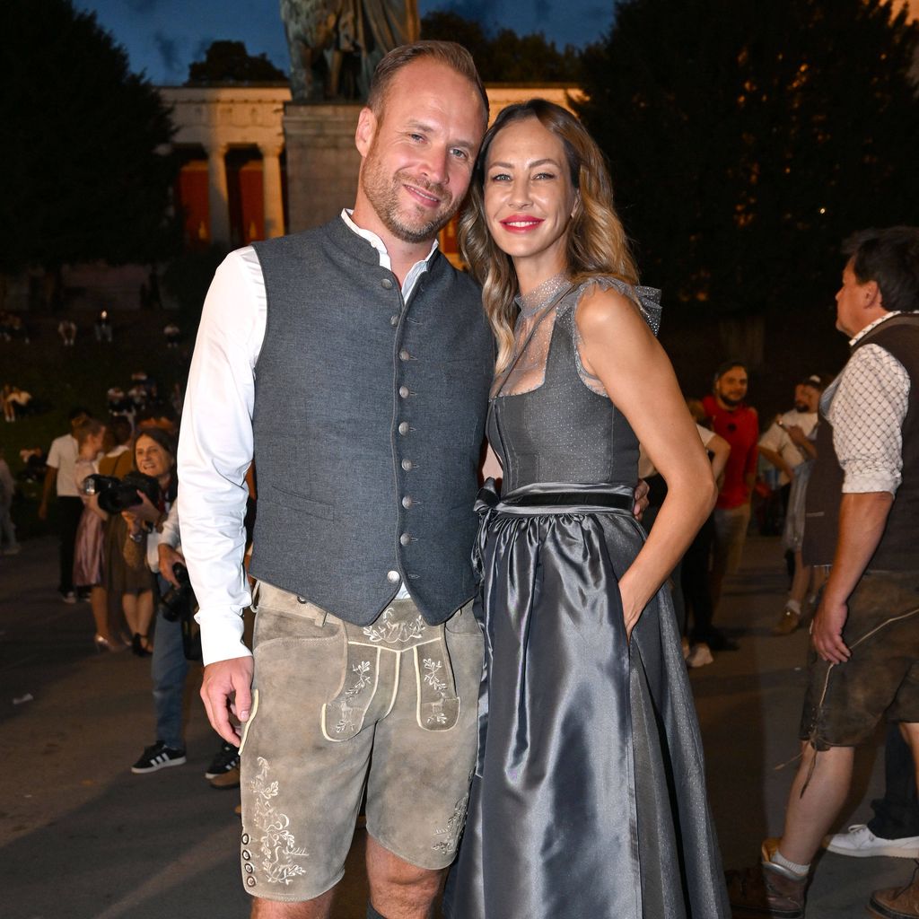 Alexander Müller und Sandy Meyer-Wölden auf dem Münchner Oktoberfest 2025