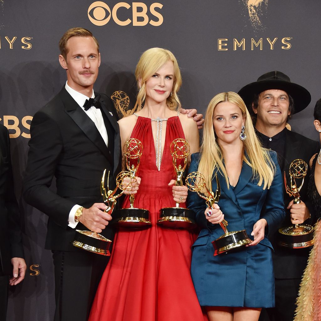 Alexander Skarsgard, Nicole Kidman und Reese Witherspoon bei den Emmy Awards