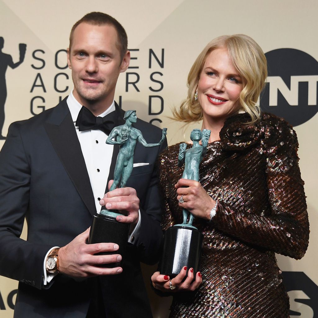 Alexander Skarsgard und Nicole Kidman bei den Screen Actors Guild Awards