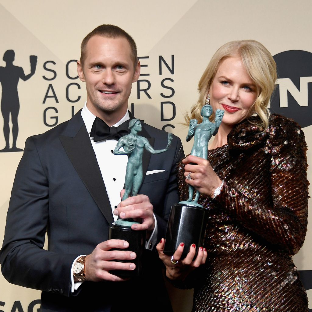 Alexander Skarsgard und Nicole Kidman bei Annual Screen Actors Guild Awards 2018