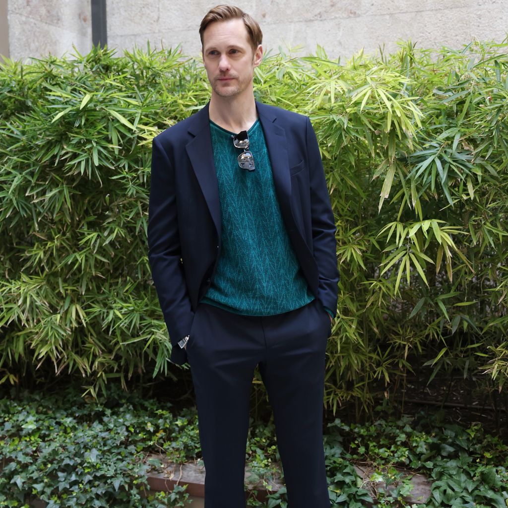 Alexander Skarsgård im Februar 2022 in Mailand