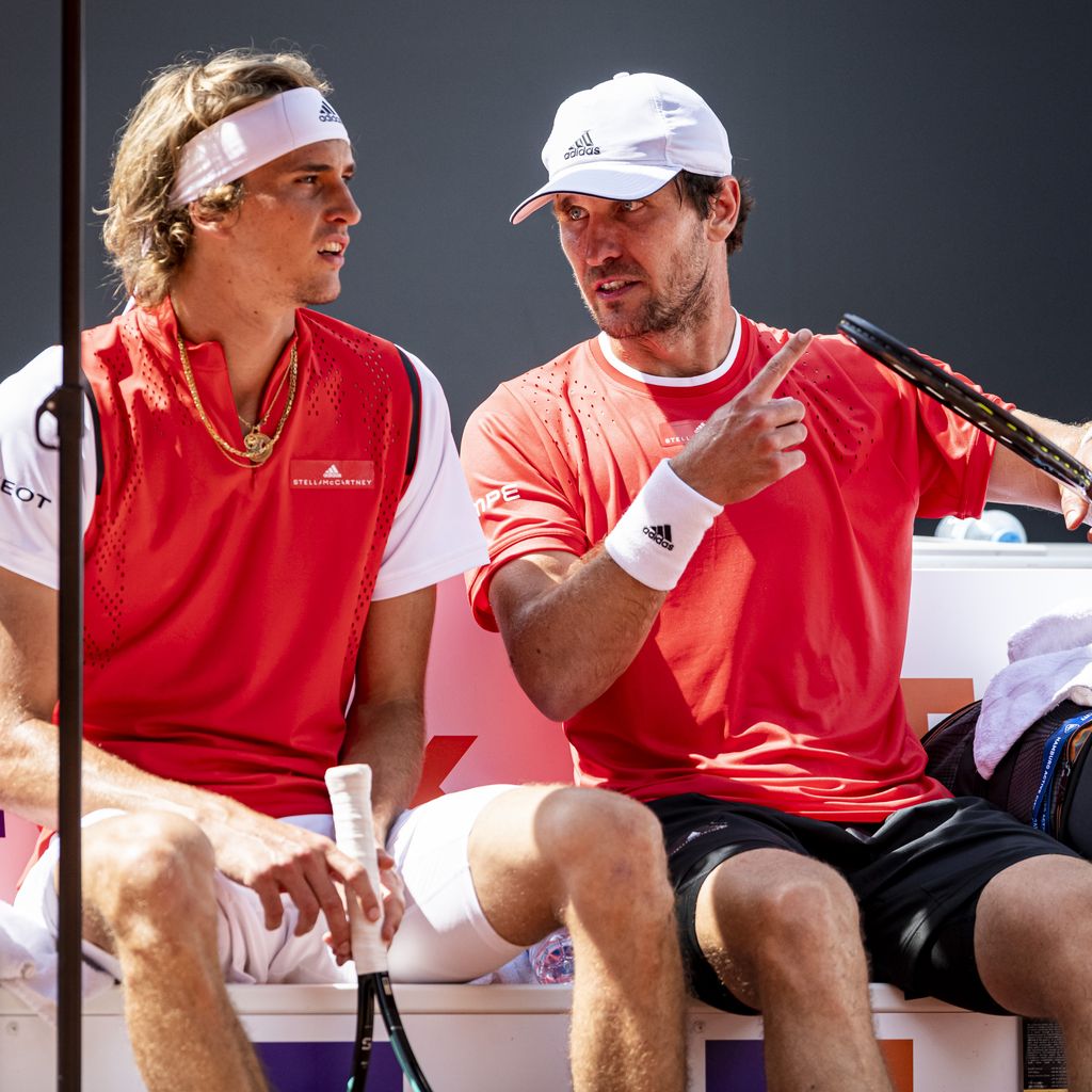 Alexander und Mischa Zverev im Jahr 2019