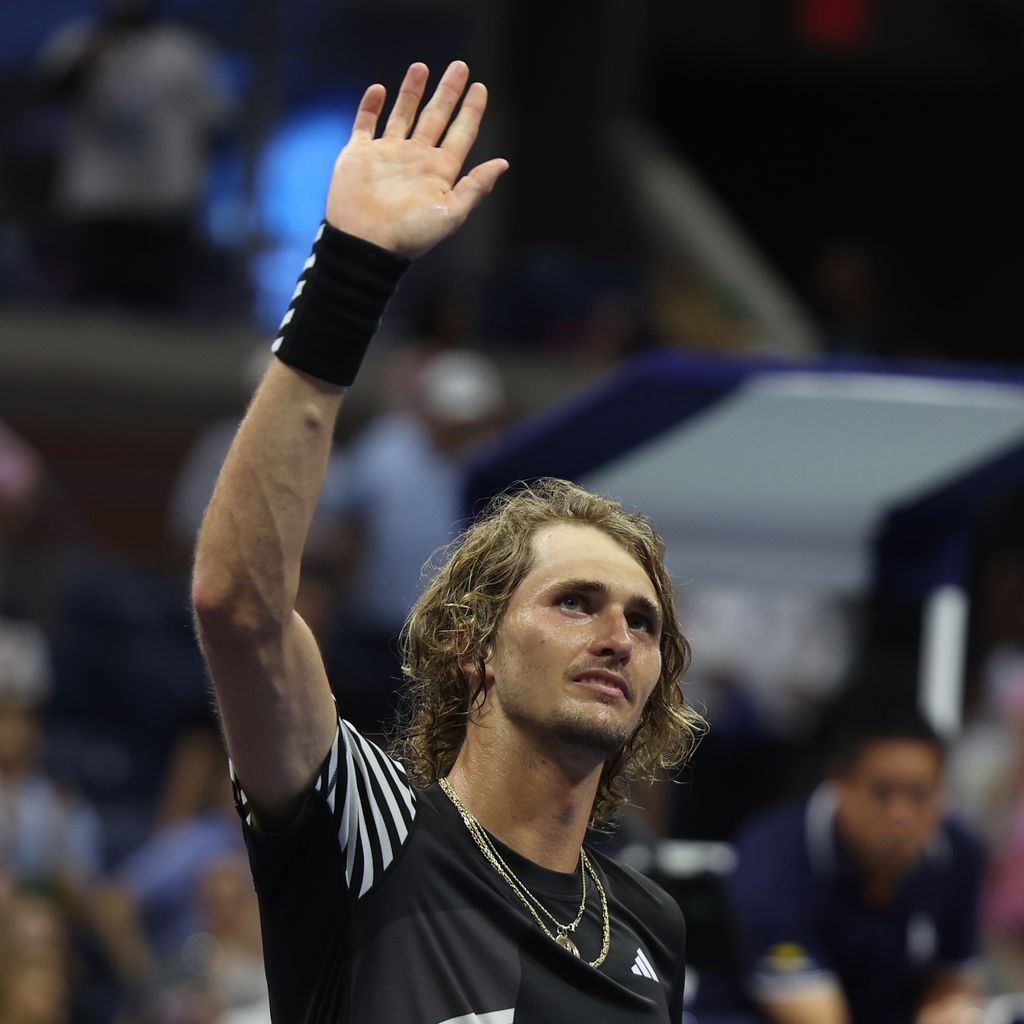 Alexander Zverev bei den US Open 2023