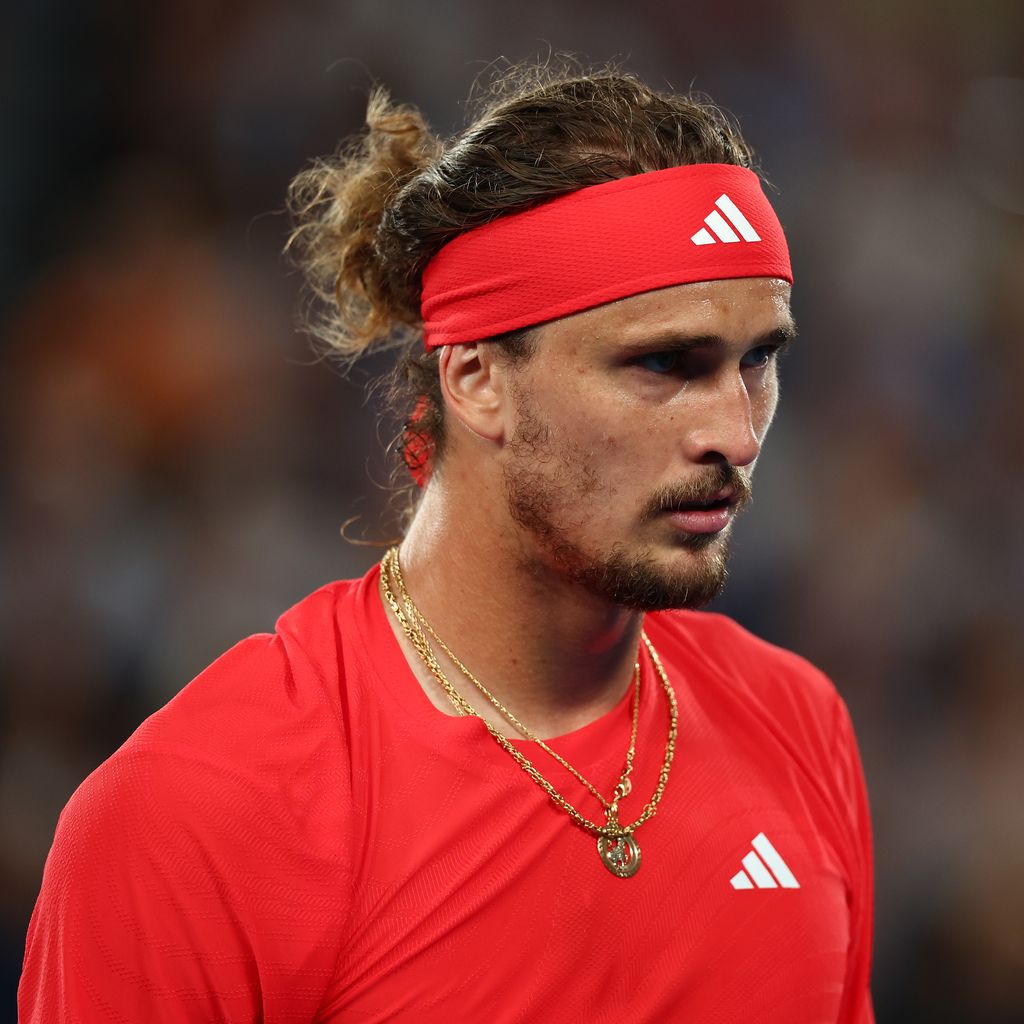 Alexander Zverev bei den Australian Open im Januar 2025